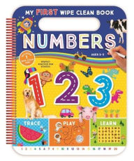 Title: My First Wipe Clean Book: Numbers, Author: Kidsbooks Publishing