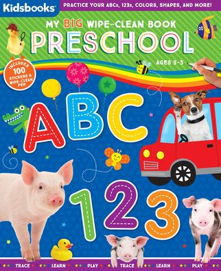 My Big Wipe-Clean Book: Preschool