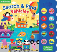 Title: Search & Find: Vehicles, Author: Kidsbooks Publishing