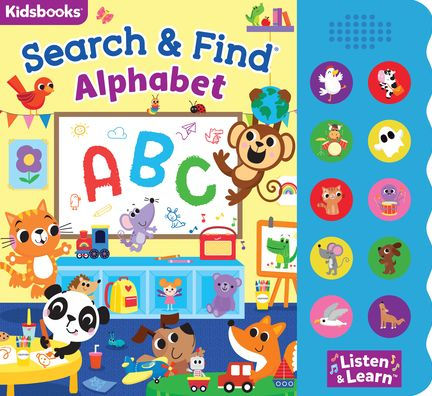 Search & Find Alphabet 10-Button Sound Book