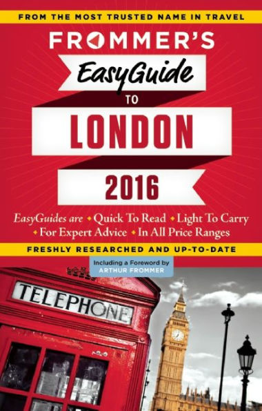 Frommer's EasyGuide to London 2016