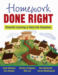Title: Homework Done Right: Powerful Learning in Real-Life Situations, Author: Janet Alleman