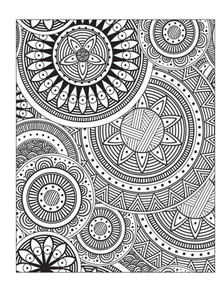 Flower Power: An Anti-Stress Coloring Book