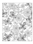 Alternative view 3 of Flower Power: An Anti-Stress Coloring Book