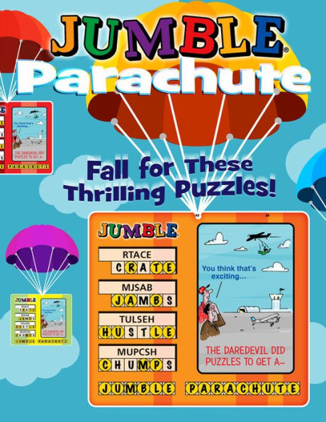 Jumbleï¿½ Parachute: Fall for These Thrilling Puzzles!