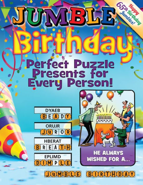 Jumble® Birthday: Perfect Puzzle Presents for Every Person!