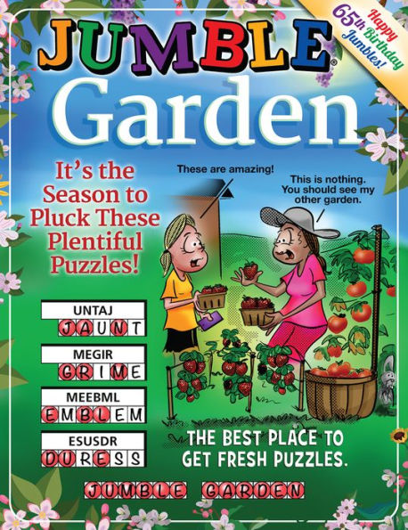 Jumble Garden: It's the Season to Pluck These Plentiful Puzzles!