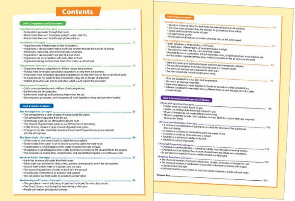 Skill Sharpeners: Science, Grade 5 Workbook