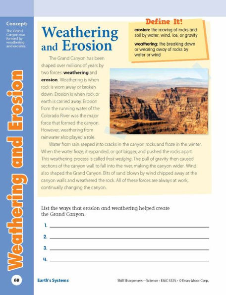 Skill Sharpeners: Science, Grade 5 Workbook