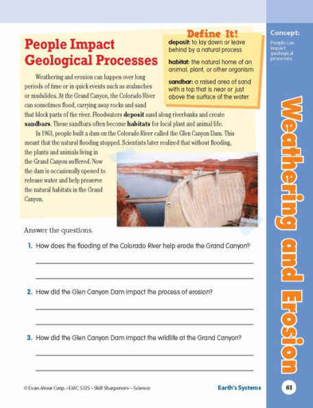 Skill Sharpeners: Science, Grade 5 Workbook