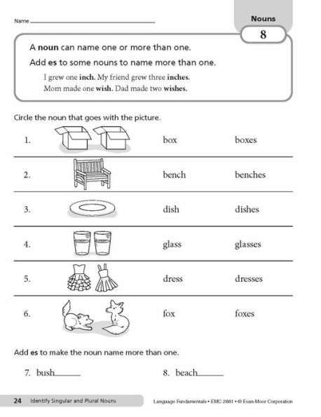 Language Fundamentals, Grade 1 Teacher Resource