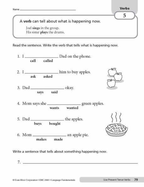 Language Fundamentals, Grade 1 Teacher Resource