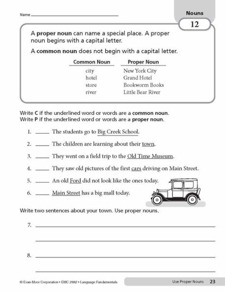 Language Fundamentals, Grade 2 Teacher Resource