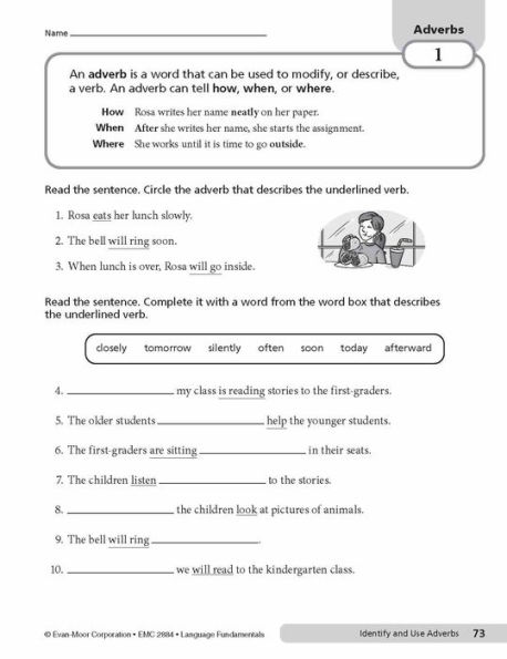Language Fundamentals, Grade 4 Teacher Resource