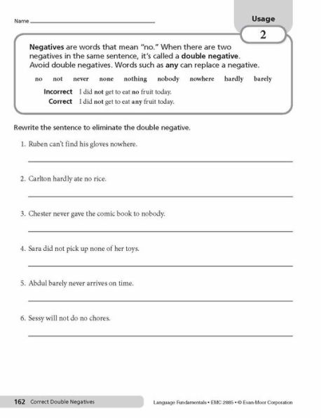 Language Fundamentals, Grade 5 Teacher Resource