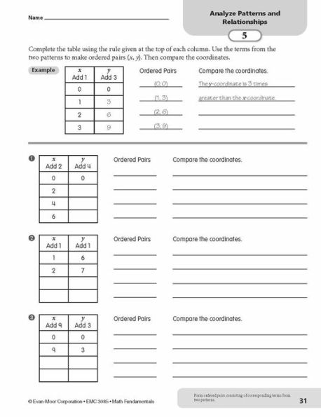 Math Fundamentals, Grade 5 Teacher Resource