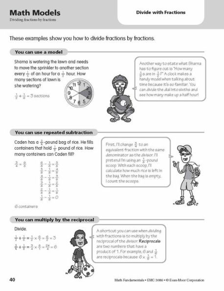 Math Fundamentals, Grade 6 Teacher Resource