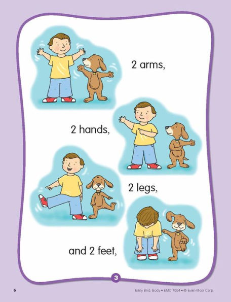 Early Bird: Body, Age 4 - 5 Workbook