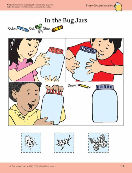 Early Bird: Insects, Age 4 - 5 Workbook