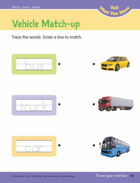 Skill Sharpeners: Critical Thinking, Kindergarten Workbook