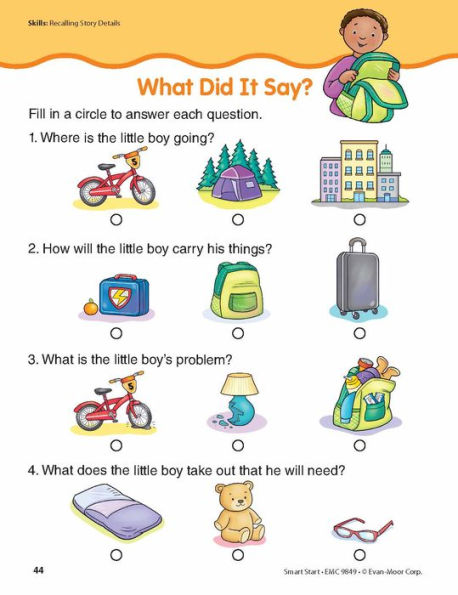 Smart Start 320-page Full-Color Jumbo Workbook, Grade 1