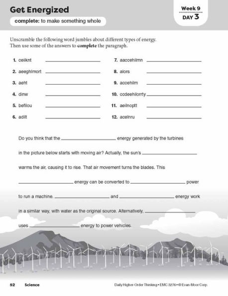 Daily Higher-Order Thinking, Grade 6 Teacher Edition