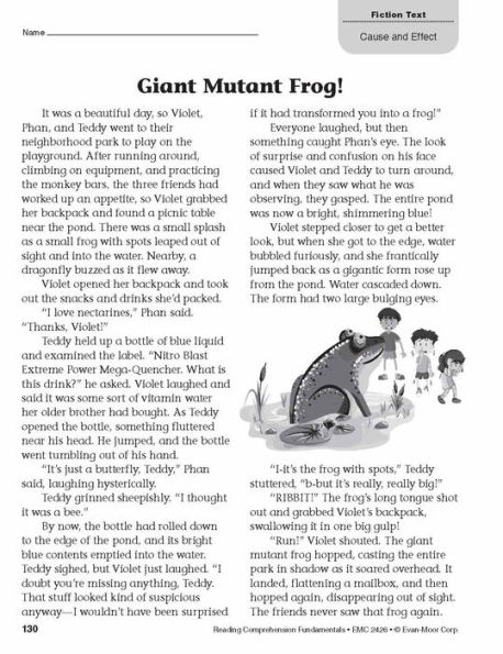 Reading Comprehension Fundamentals, Grade 6 Teacher Resource