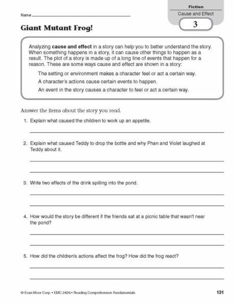 Reading Comprehension Fundamentals, Grade 6 Teacher Resource
