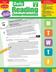 Title: Daily Reading Comprehension, Grade 8 Teacher Edition, Author: Evan-Moor Educational Publishers
