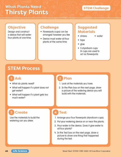 Smart Start: STEM, Kindergarten Workbook