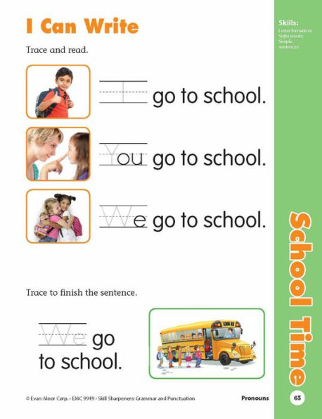 Skill Sharpeners: Grammar & Punctuation