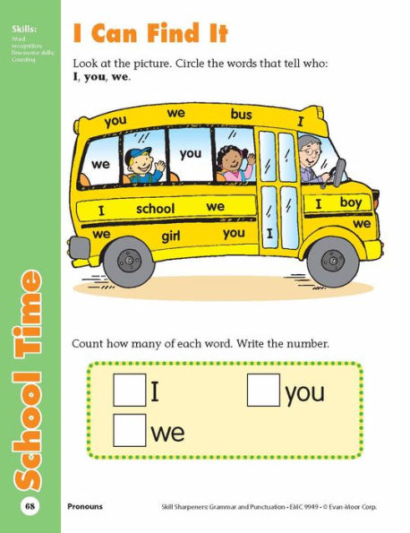 Skill Sharpeners: Grammar & Punctuation