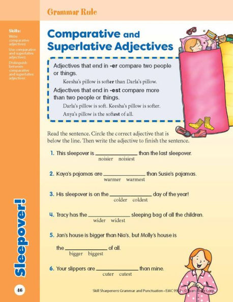 Skill Sharpeners: Grammar & Punctuation, Grade 2 Workbook
