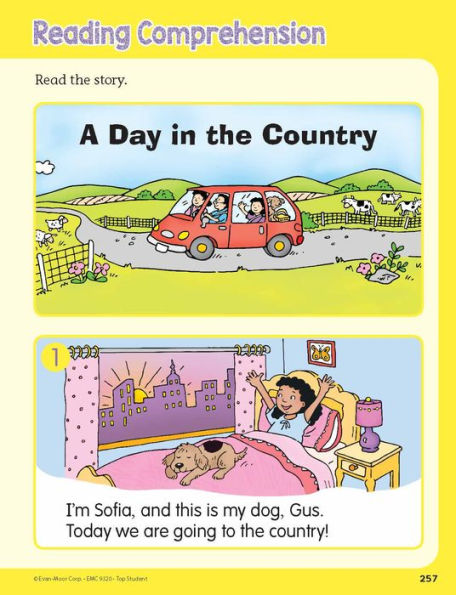 Top Student, Kindergarten Workbook