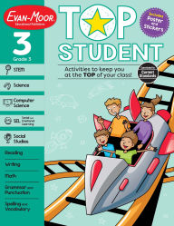 Title: Top Student, Grade 3 Workbook, Author: Evan-Moor Educational Publishers
