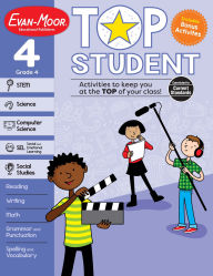 Title: Top Student, Grade 4 Workbook, Author: Evan-Moor Educational Publishers