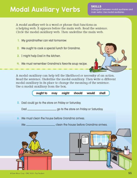 Top Student, Grade 4 Workbook