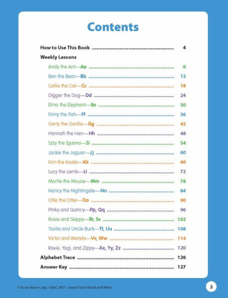 Smart Start: Read and Write, PreK Workbook