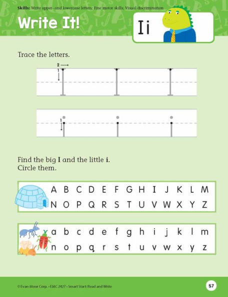 Smart Start: Read and Write, PreK Workbook