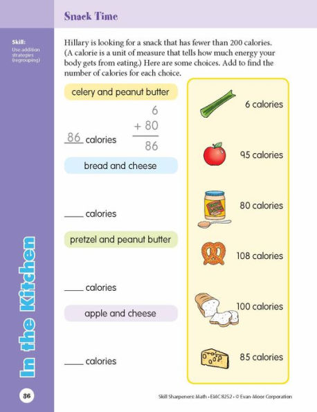 Skill Sharpeners: Math, Grade 2 Workbook