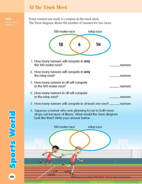 Skill Sharpeners: Math, Grade 4 Workbook