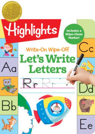 Title: Write-On Wipe-Off Let's Write Letters, Author: Highlights Learning
