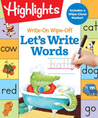 Write-On Wipe-Off Let's Write Words