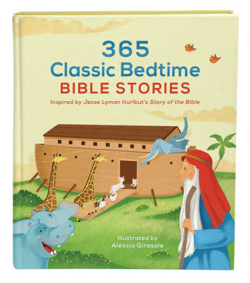 365 Classic Bedtime Bible Stories Inspired By Jesse Lyman Hurlbuts Story Of The Biblehardcover - 