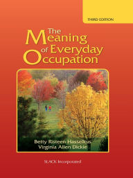 Title: The Meaning of Everyday Occupation: Third Edition, Author: Betty Risteen Hasselkus