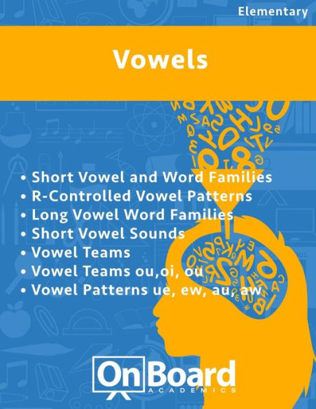 Vowels: R-Controlled Vowel Patterns, Long Vowel Word Families, Short Vowel Sounds, Vowel Teams, Vowel Teams ou, oi, ou, Vowel Patterns ue, ew, au, aw