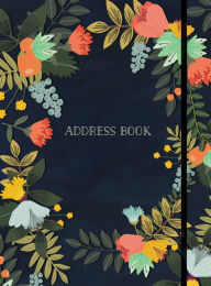 Title: Address Book - Modern Floral Large, Author: Mia Charro
