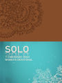 The Message: SOLO Women's Devotional (Leather-Look, Tan)