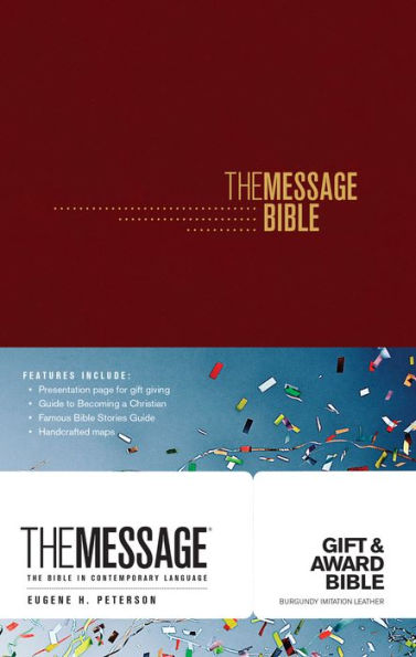 The Message Gift and Award Bible