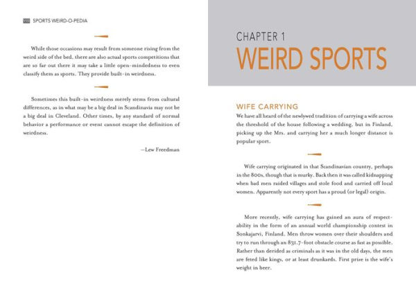 Sports Weird-o-Pedia: The Ultimate Book of Surprising, Strange, and Incredibly Bizarre Facts about